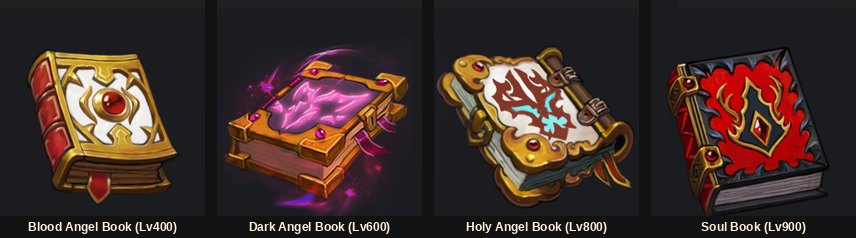 Los cuatro Otherworld Books de maestría, de Blood Angel a Soul