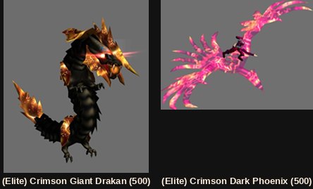 Los dos monstruos élite de Crimson Icarus