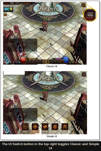 Comparación de la Classic UI y la nueva Simple UI