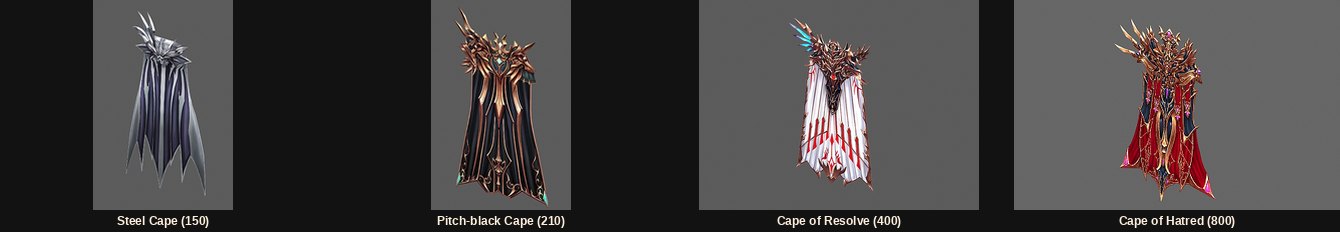 Las cuatro capas del Illusion Knight