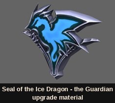 The Seal of the Ice Dragon combination material