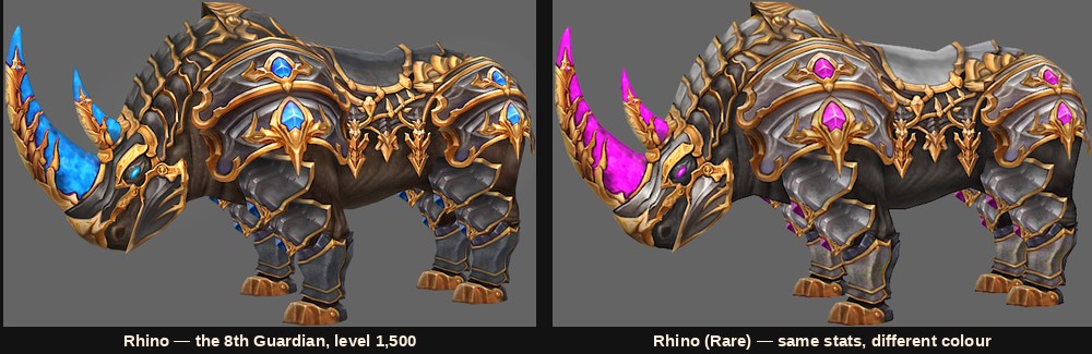 Rhino, mount Guardian thứ 8 trong Mu Online Season 21