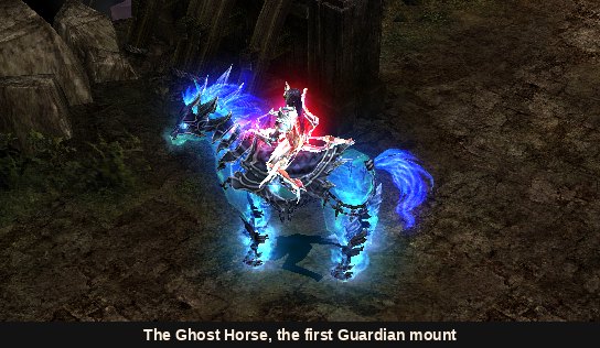 Ghost Horse, pierwszy przedmiot Guardian