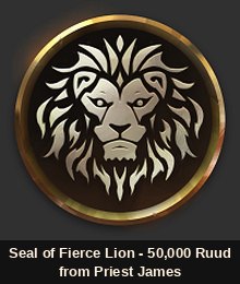 Seal of Fierce Lion