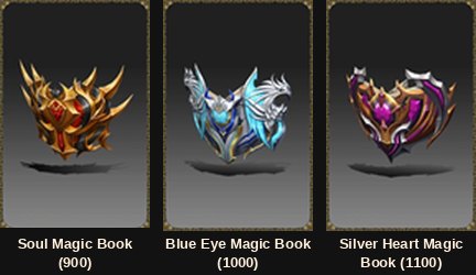 Magiczne księgi Soul, Blue Eye i Silver Heart