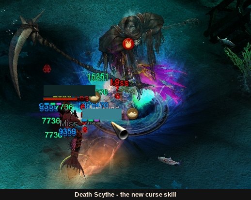 A nova skill da Summoner, Death Scythe