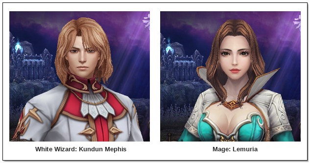 O White Wizard Kundun Mephis e a Mage Lemuria