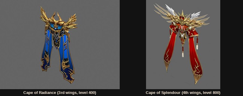 O Cape of Radiance e o Cape of Splendour