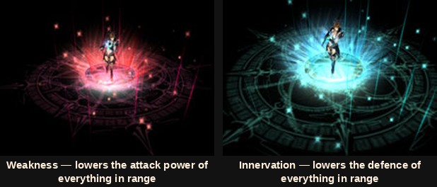 Weakness e Innervation, as novas maldições da Summoner