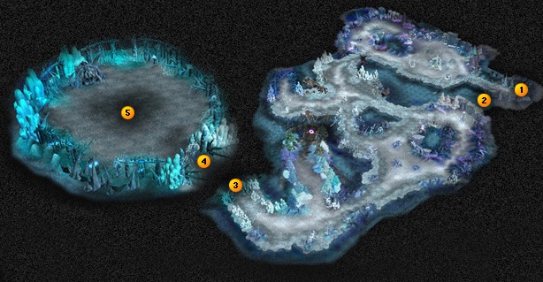 O mapa Laclion adicionado no Mu Online Season 4