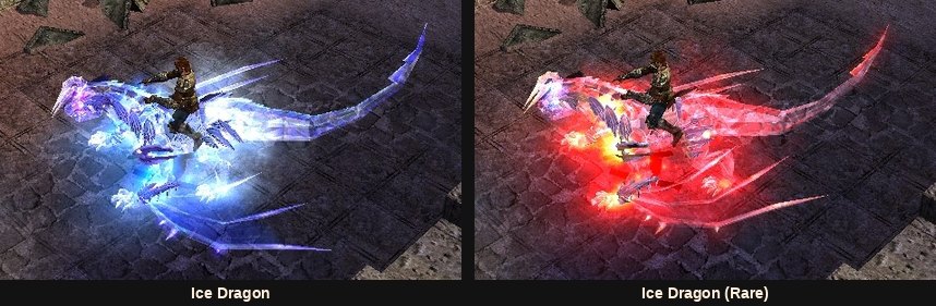 Guardian-ul Ice Dragon și varianta lui rară