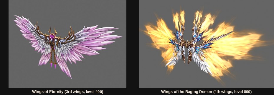 Wings of Eternity и Wings of the Raging Demon