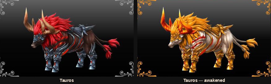 Tauros — 7-й маунт-Guardian в Mu Online Season 20