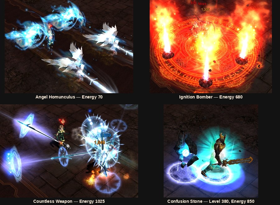 Mu Online Season 20 ile gelen dört Alchemist dönüşüm skill'i
