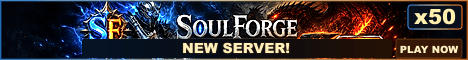 NEW | SoulForge | S6 Reforged | 50x | No-wipe Mu Online server banner