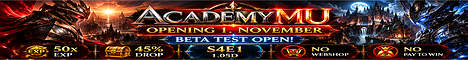 AcademyMU Online Mu Online server banner