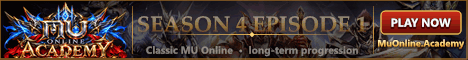🔥 THE SERVER IS LIVE — JOIN NOW!
⚔️ MUONLINE.ACADEMY SEASON 4 OPEN BETA IS ALREADY RUNNING