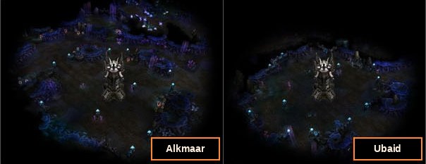 Cursed Obelisk spawn points in Alkmaar and Ubaid